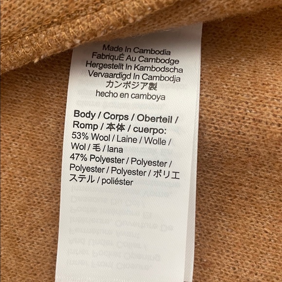 J. Crew Camel Color Wool Button-Up Jacket - Picture 5 of 10